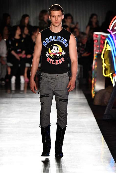 moschino spring summer 2018 menswear